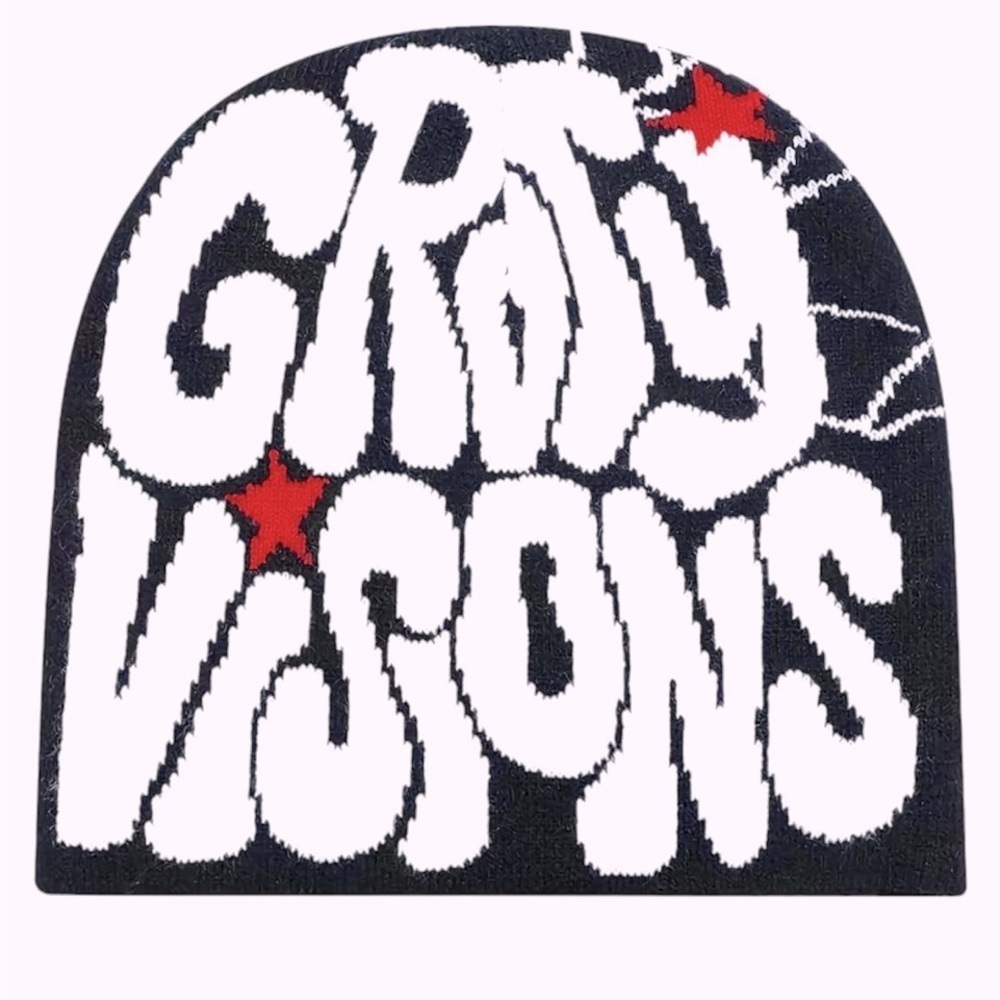 Black and White Gravity Vision Beanie